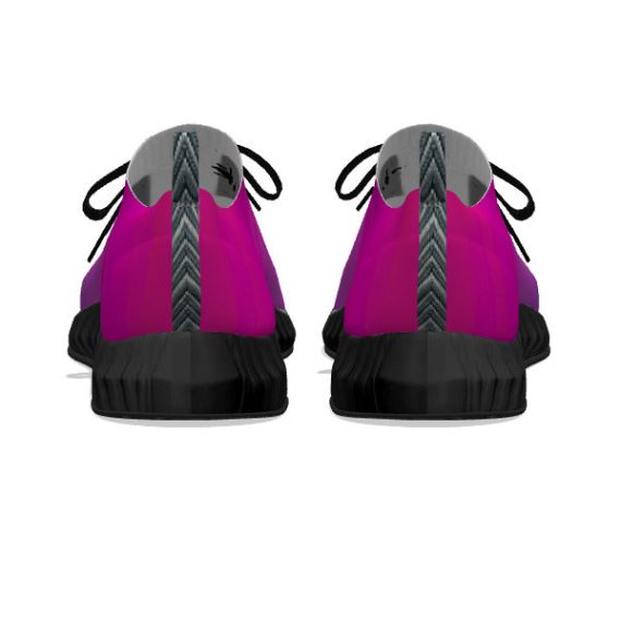 Fuschia Sunset - Black Soles